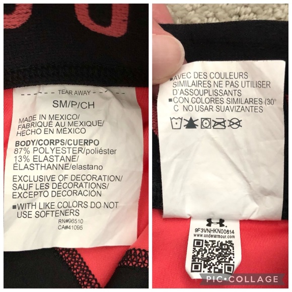 CLOSEOUT \Under Armour\• Compression Crop Leggings - Picture 16 of 16